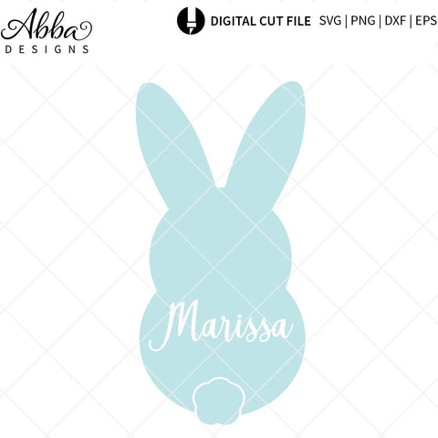 Bunny Personalized SVG Abba Designs 