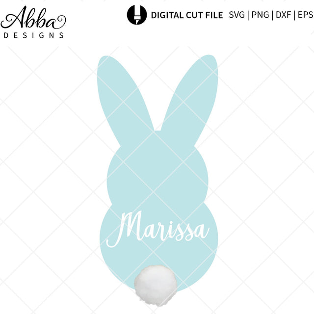 Bunny Personalized SVG Abba Designs 