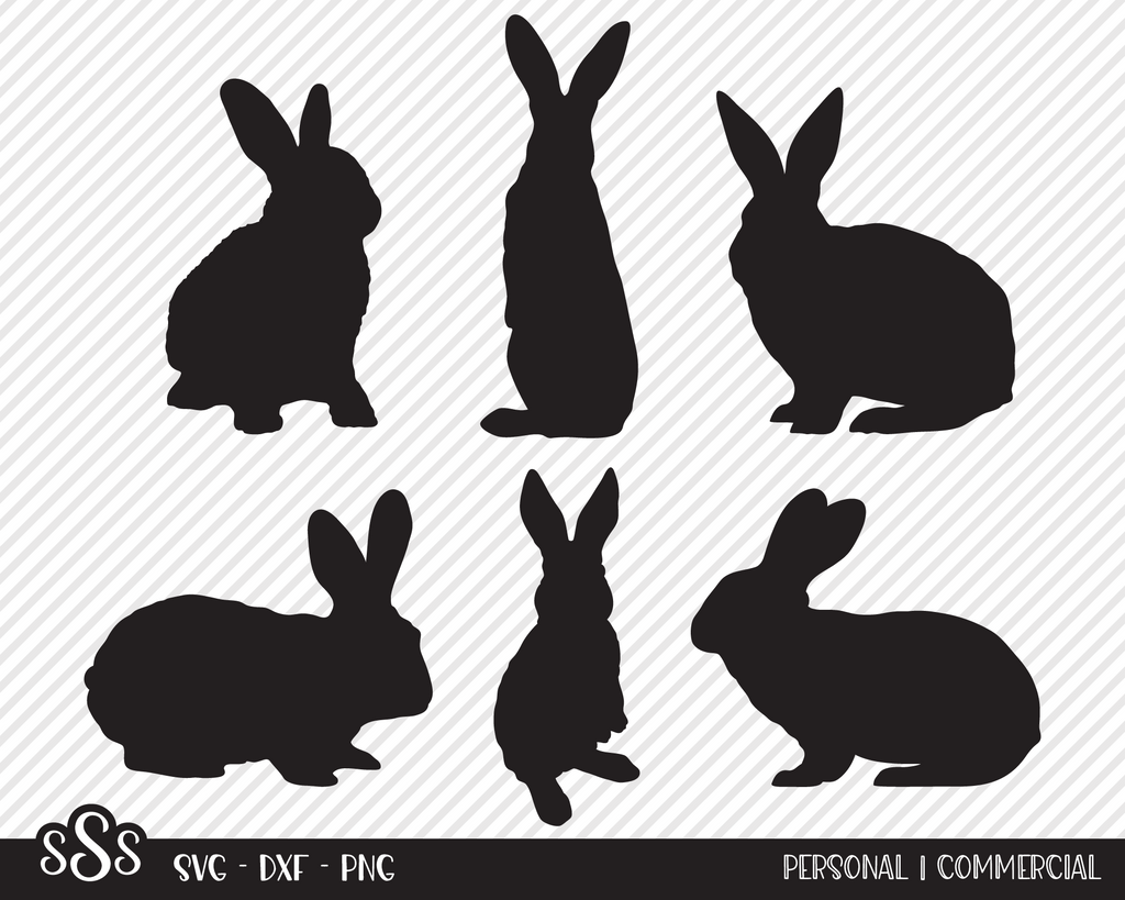 Bunny Rabbit Bundle | Outdoor SVG - So Fontsy