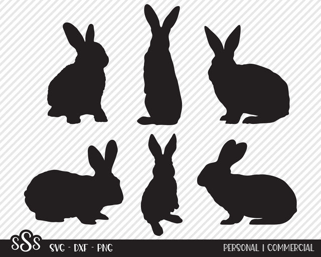 Bunny Rabbit Bundle | Outdoor SVG SVG Texas Southern Cuts 