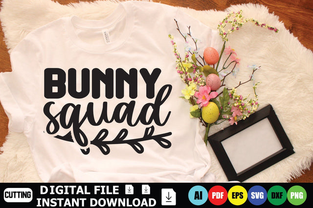 Bunny Squad SVG Shahin alam 