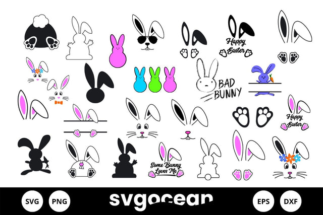 Bunny Svg Bundle SVG SvgOcean 