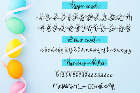 Bunny Tail Font Freeling Design House 