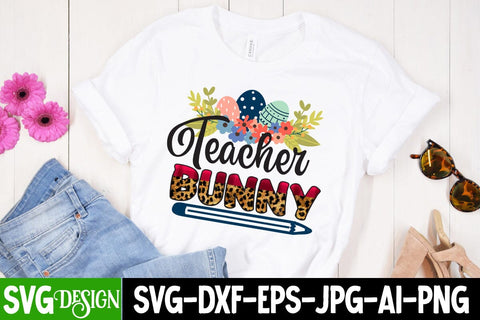 Bunny Teacher Sublimation ,Bunny Teacher Sublimation PNG , Easter Day Sublimation Bundle,Happy Easter Day Sublimation Bundle , Happy Easter Day SVG Cut File, Happy easter Day SVG Cut File, Happy Easter SVG Cut File, Happy Easter SVG Quotes Sublimation BlackCatsMedia 