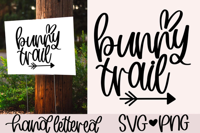 Bunny trail SVG SVG AnitaAlyiaLettering 