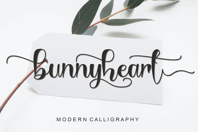 Bunnyheart Font Afandi Studio 
