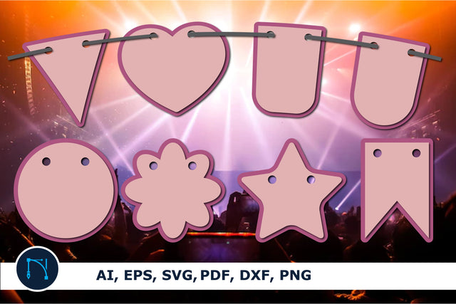 Bunting SVG, Bunting Banner svg bundle SVG MD JOYNAL ABDIN 