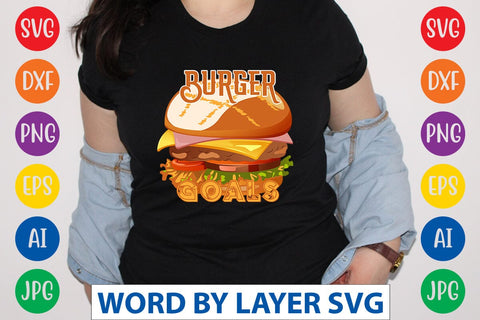 Burger Goals SVG Design SVG Rafiqul20606 