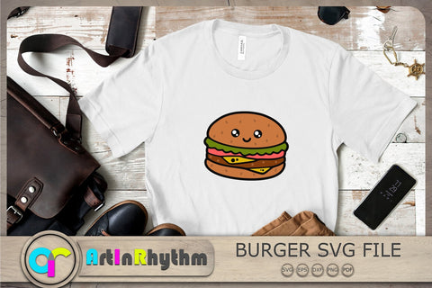 Burger Svg, Burger Svg File, Burger Clipart, Food Svg SVG Artinrhythm shop 