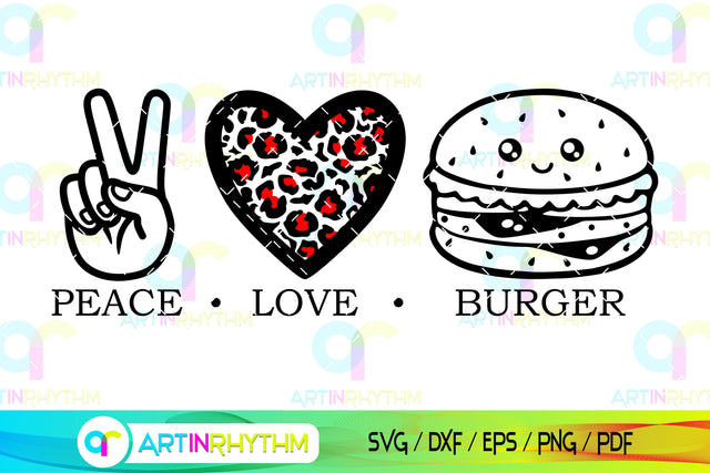 Burger svg SVG Artinrhythm shop 