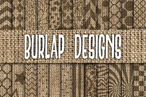 Burlap Designs Digital Paper Textures Sublimation Old Market 