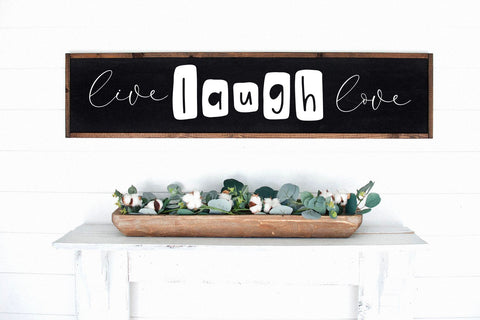 Burlap - Fun Farmhouse Font Font KA Designs 