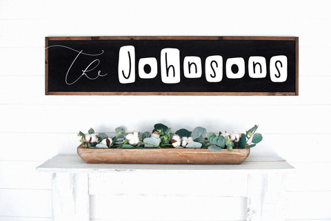 Burlap - Fun Farmhouse Font Font KA Designs 