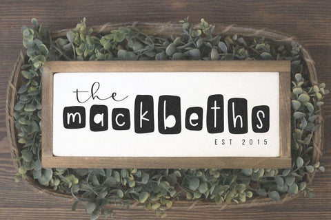 Burlap - Fun Farmhouse Font Font KA Designs 