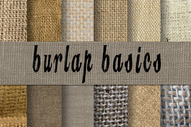Burlap Textures Digital Paper Sublimation Old Market 