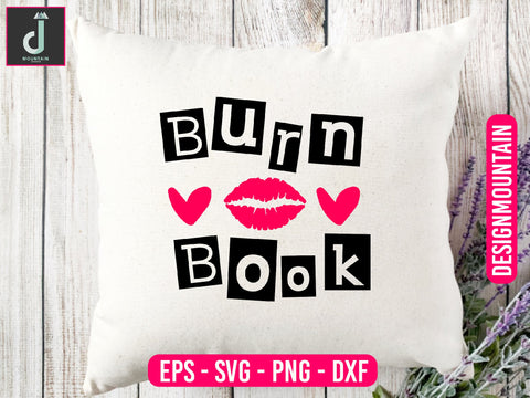 Burn Book svg design SVG Alihossainbd 