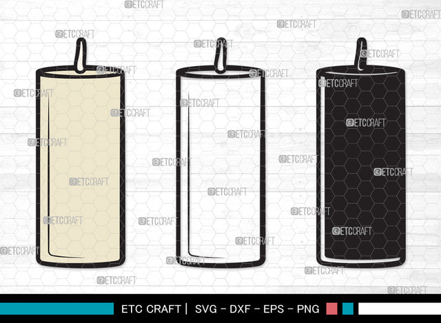 Burning Candle Clipart SVG | Birthday Candles Svg | Wax Candle Svg | Melting Candle Svg | Christmas Candle Svg | Meditation Candle Svg | Candle Svg | Burning Candle Clipart SVG ETC Craft 