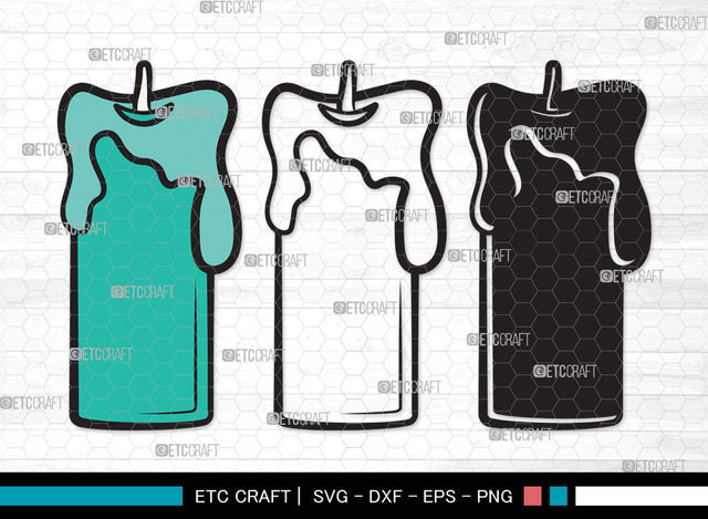 Burning Candle Clipart SVG | Birthday Candles Svg | Wax Candle Svg | Melting Candle Svg | Christmas Candle Svg | Meditation Candle Svg | Candle Svg | Burning Candle Clipart SVG ETC Craft 