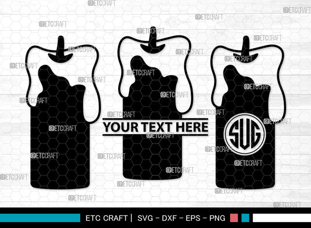 Burning Candle Monogram SVG | Birthday Candles Svg | Wax Candle Svg | Melting Candle Svg | Christmas Candle Svg | Meditation Candle Svg | Candle Svg | Burning Candle Monogram SVG ETC Craft 