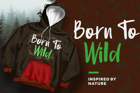 Burning Down Brush Font Creatype Studio 