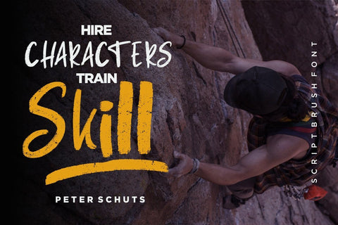 Burning Down Brush Font Creatype Studio 