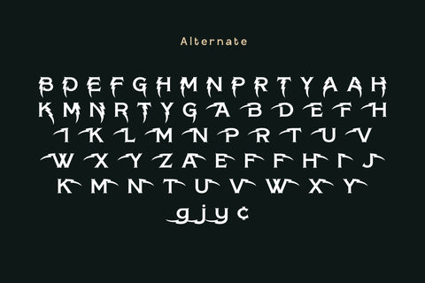 Buroek | Display Hero Font Font twinletter 
