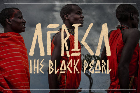 Burowai - Tribal Font Font Arterfak Project 