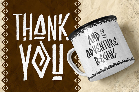 Burowai - Tribal Font Font Arterfak Project 