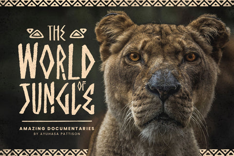 Burowai - Tribal Font Font Arterfak Project 