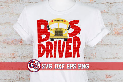 Bus Driver SVG DXF EPS PNG SVG Greedy Stitches 