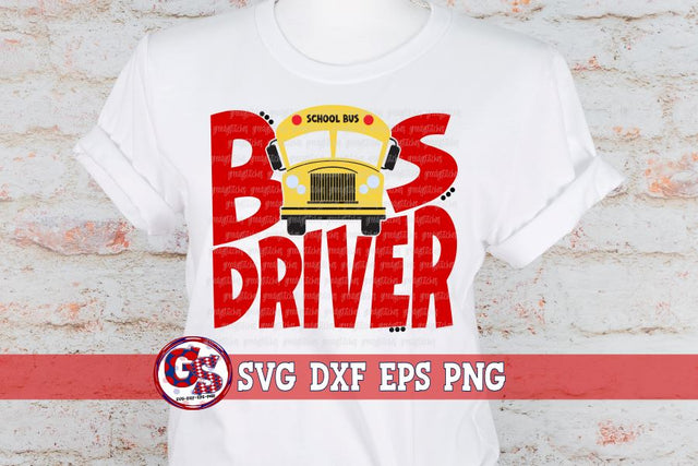 Bus Driver SVG DXF EPS PNG SVG Greedy Stitches 