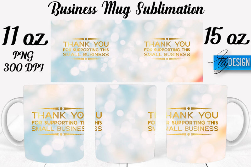 Business 11 | 15 Oz Mug Sublimation Sublimation Fly Design 