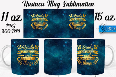 Business 11 | 15 Oz Mug Sublimation Sublimation Fly Design 