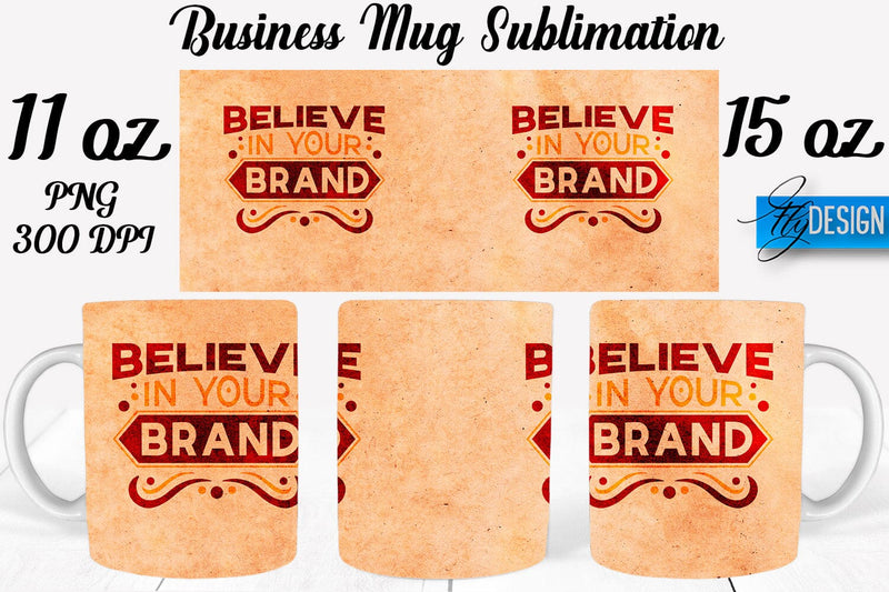 Business 11 | 15 Oz Mug Sublimation Sublimation Fly Design 