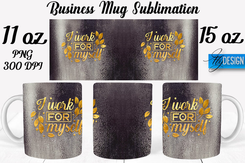 Business 11 | 15 Oz Mug Sublimation Sublimation Fly Design 