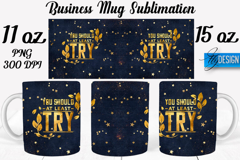 Business 11 | 15 Oz Mug Sublimation Sublimation Fly Design 