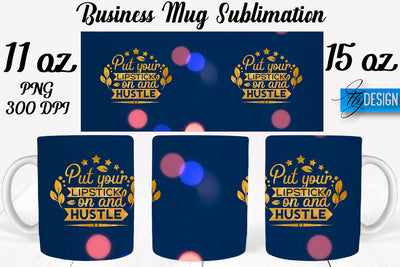 Business 11 | 15 Oz Mug Sublimation Sublimation Fly Design 