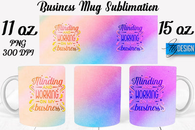 Business 11 | 15 Oz Mug Sublimation Sublimation Fly Design 
