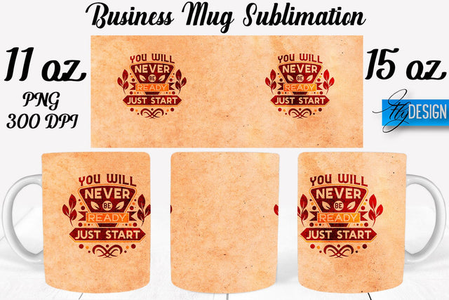 Business 11 | 15 Oz Mug Sublimation Sublimation Fly Design 