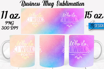 Business 11 | 15 Oz Mug Sublimation Sublimation Fly Design 