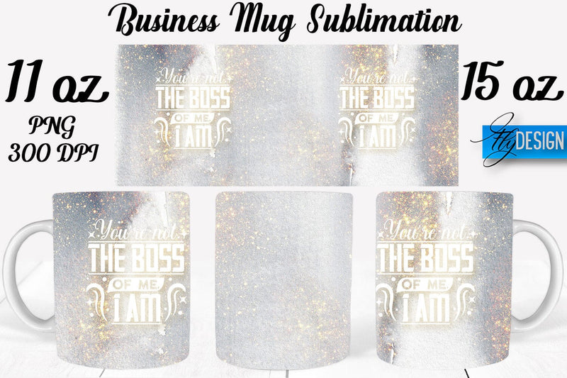 Business 11 | 15 Oz Mug Sublimation Sublimation Fly Design 