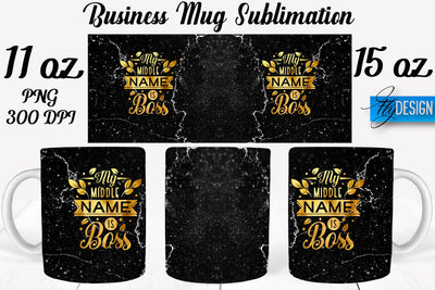 Business 11 | 15 Oz Mug Sublimation Sublimation Fly Design 