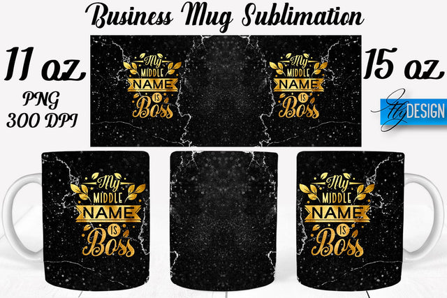 Business 11 | 15 Oz Mug Sublimation Sublimation Fly Design 