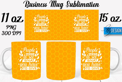 Business 11 | 15 Oz Mug Sublimation Sublimation Fly Design 