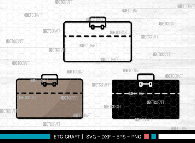 Business Bag Icons Color, Business Bag Svg, Bag Svg, Business Bags, Briefcase, Business Bag Bundle, Icon Bundle, Svg Cut File, Dxf, Eps, Png, SVG ETC Craft 