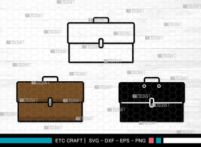 Business Bag Icons Color, Business Bag Svg, Bag Svg, Business Bags, Briefcase, Business Bag Bundle, Icon Bundle, Svg Cut File, Dxf, Eps, Png, SVG ETC Craft 