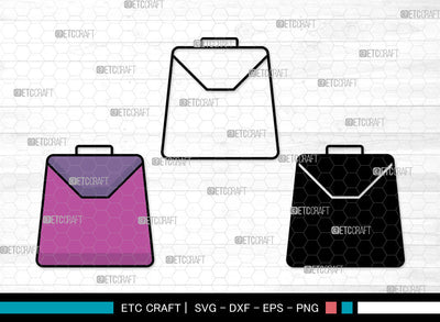 Business Bag Icons Color, Business Bag Svg, Bag Svg, Business Bags, Briefcase, Business Bag Bundle, Icon Bundle, Svg Cut File, Dxf, Eps, Png, SVG ETC Craft 