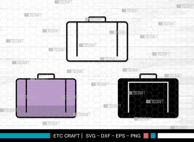 Business Bag Icons Color, Business Bag Svg, Bag Svg, Business Bags, Briefcase, Business Bag Bundle, Icon Bundle, Svg Cut File, Dxf, Eps, Png, SVG ETC Craft 