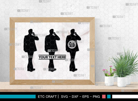 Business Men Monogram, Business Men Silhouette, Business Men SVG, Modern Businessman Svg, Working Man Svg, SB00343 SVG ETC Craft 