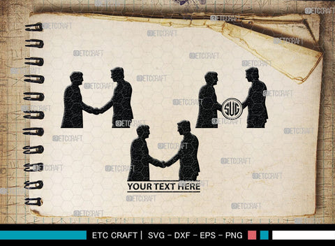 Business Men Monogram, Business Men Silhouette, Business Men SVG, Modern Businessman Svg, Working Man Svg, SB00343 SVG ETC Craft 